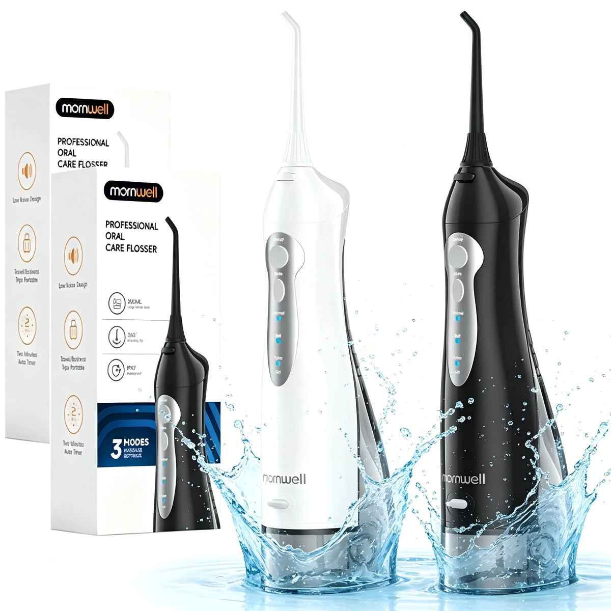 Portable Electric Water Flosser for Teeth Cleaning and Gum Health