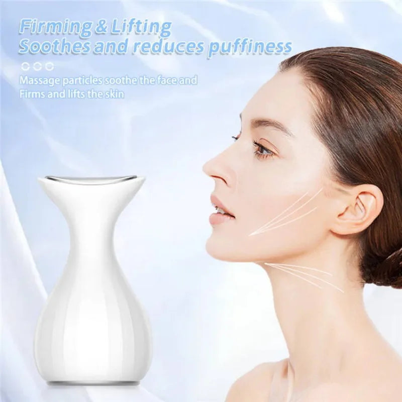 Handheld Facial Cold Compress Massager for Skin Tightening and Puffiness