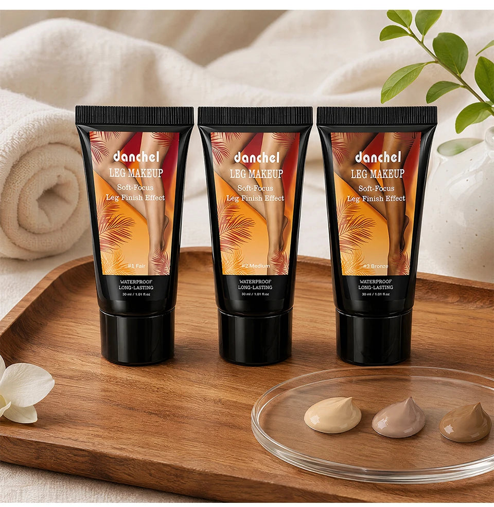 Waterproof Body Foundation for Concealing Scars and Tattoos on Legs - 18