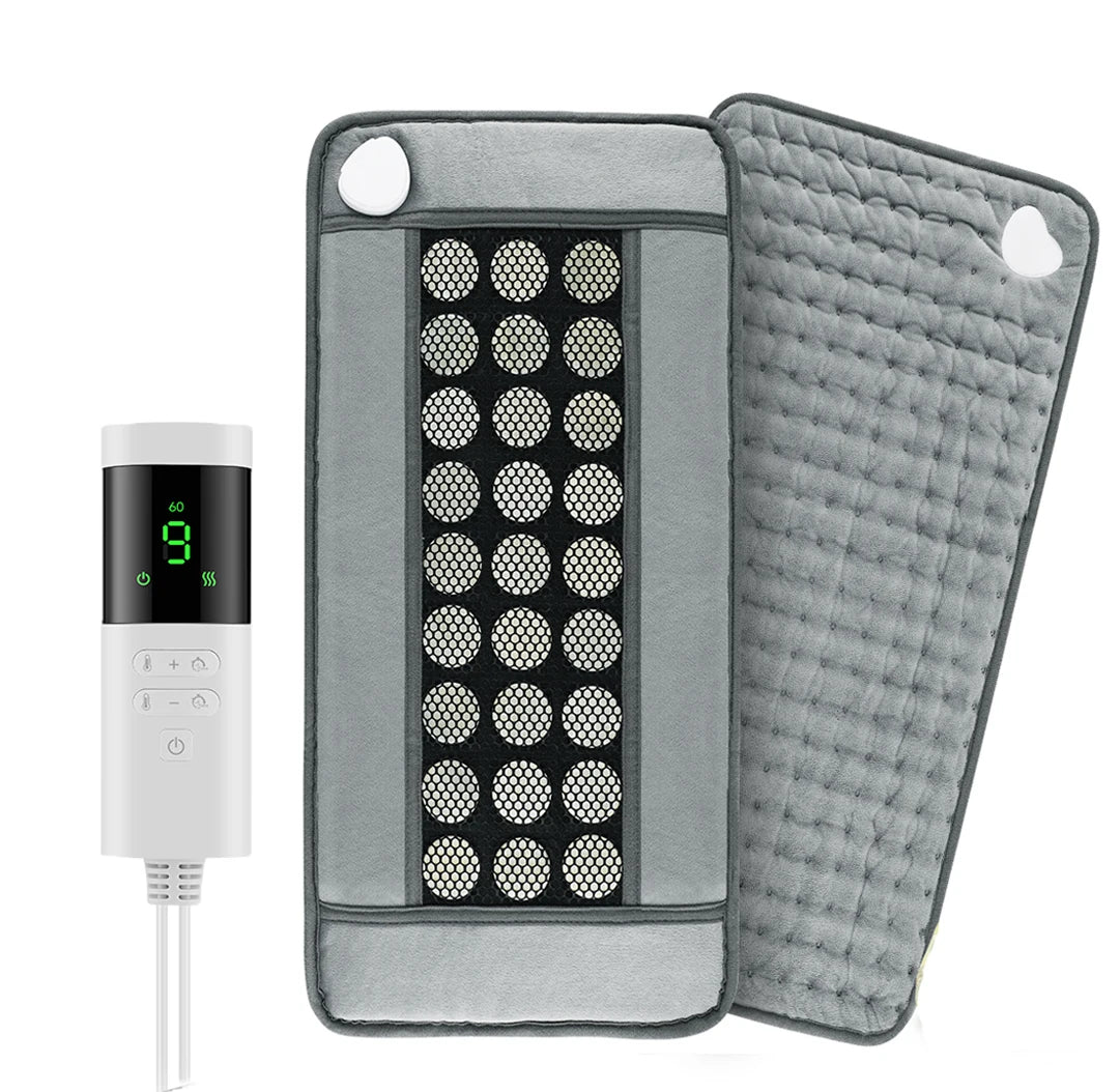 Dual-Sided Natural Jade Heating Mat for Pain Relief and Relaxation