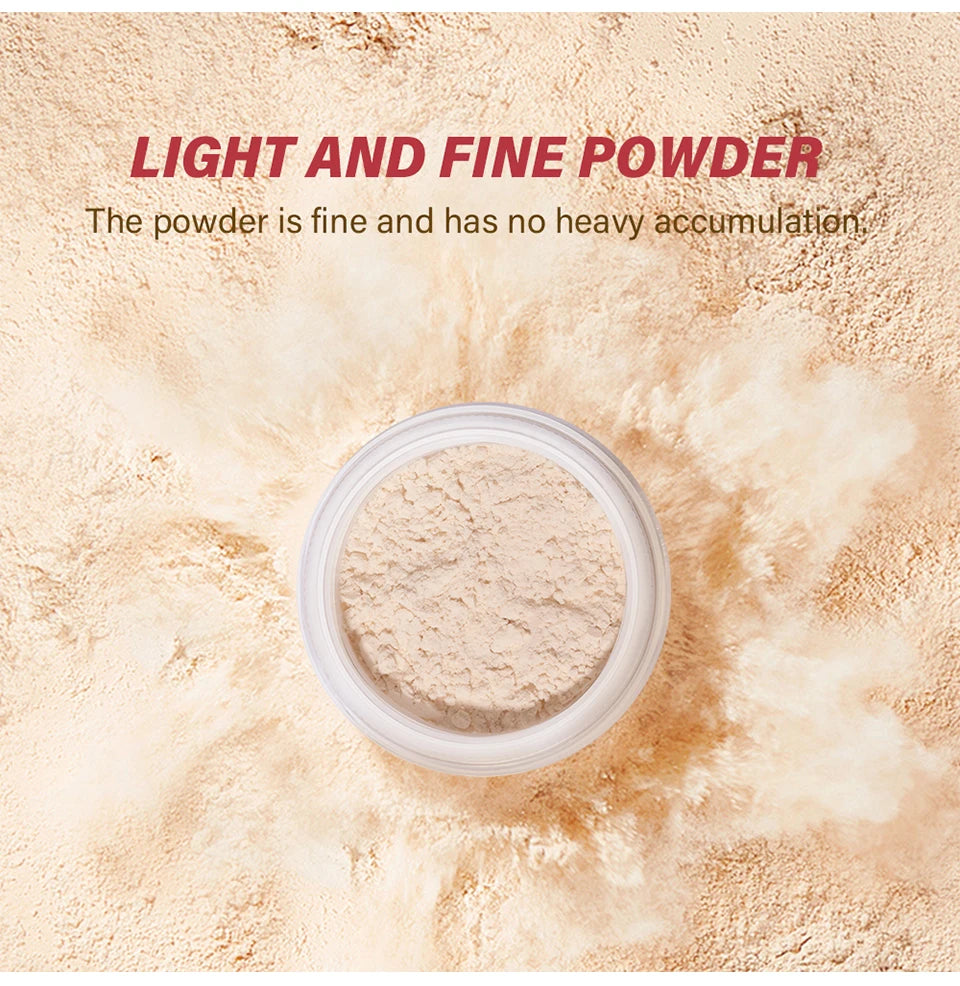 Matte Oil-Control Loose Setting Powder for Flawless Long-Lasting Makeup - 13