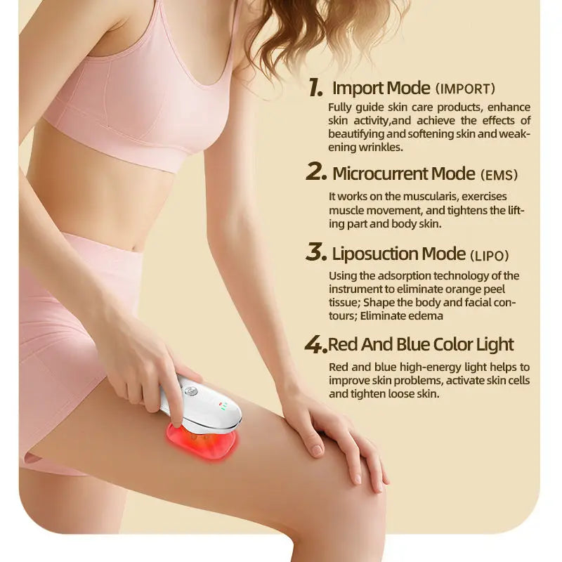 4-in-1 Body Sculpting and Face Lifting Skin Tightening Massage Device
