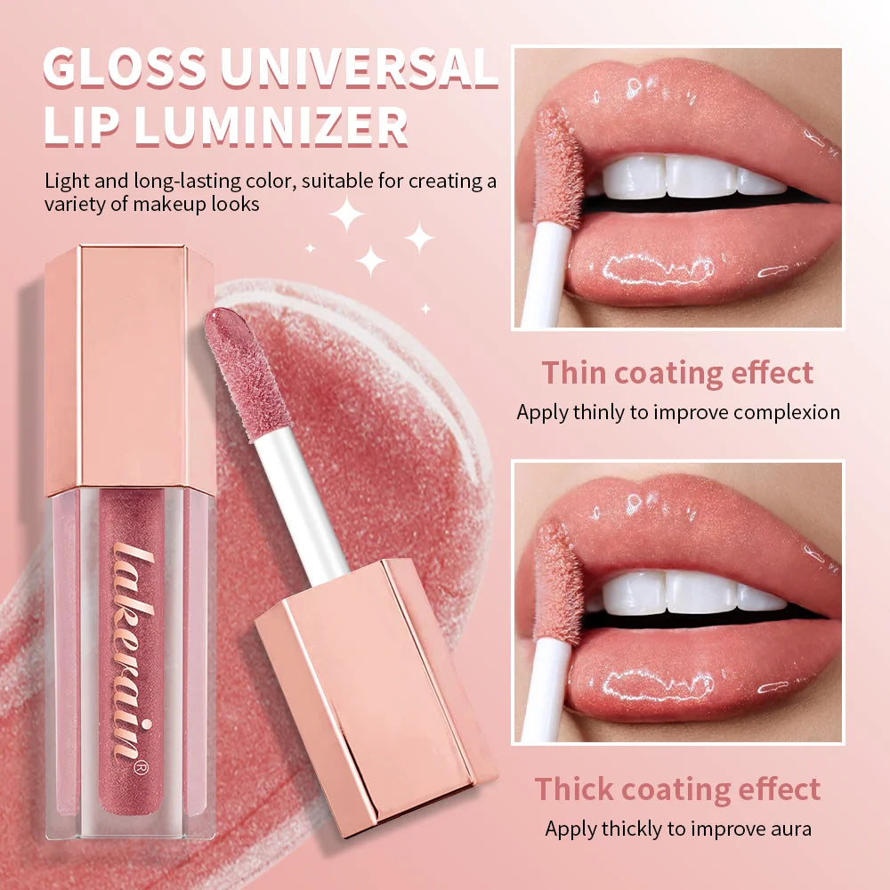 Hydrating Liquid Lip Gloss with Shimmer for Plump and Moisturized Lips - 3