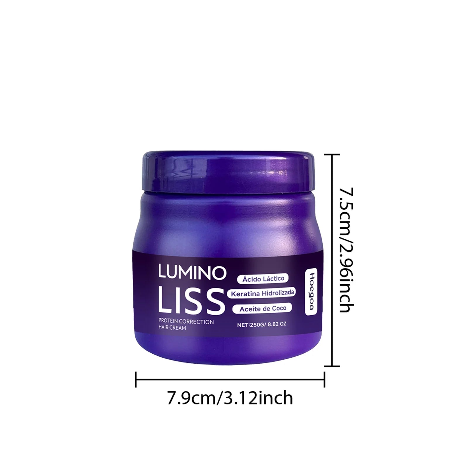 Protein Correction Hair Straightening Cream for Smooth Frizzy Hair - 9