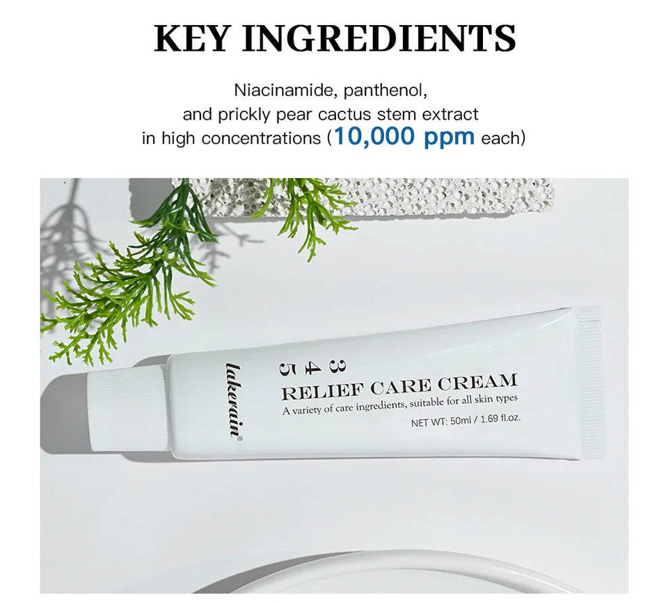 3 4 5 Relief Face Cream for Acne-Prone and Sensitive Skin - 9