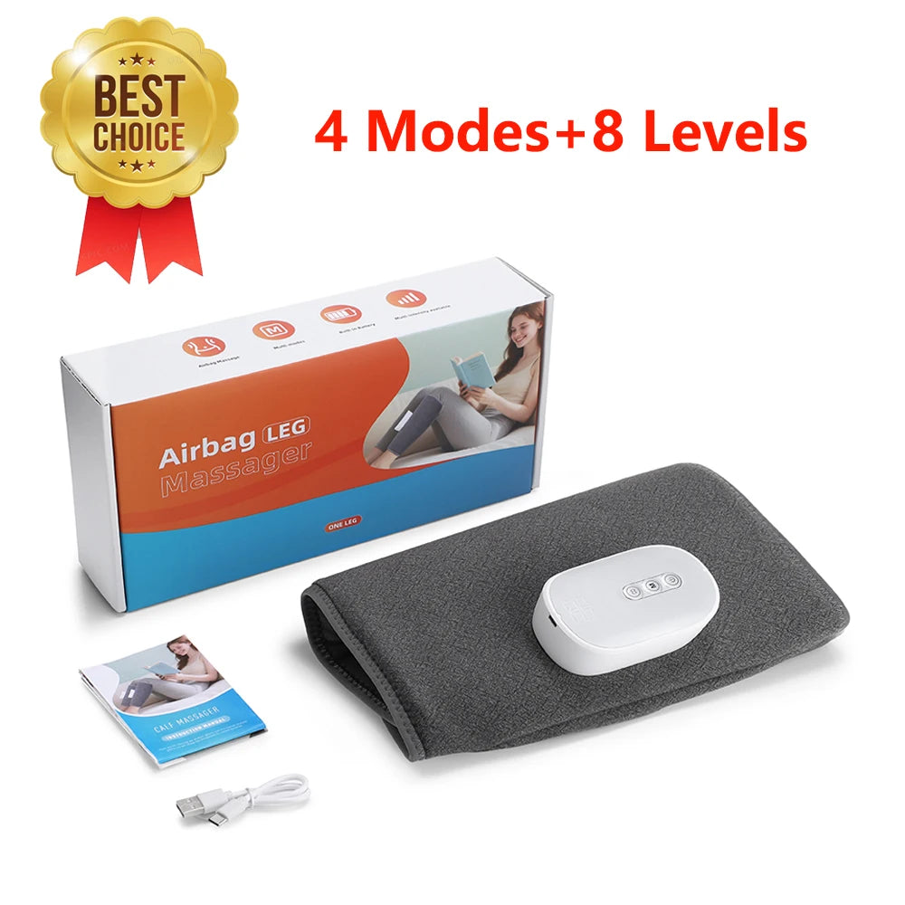 Wireless Air Pressure Calf Massager for Leg Pain Relief and Recovery - 37