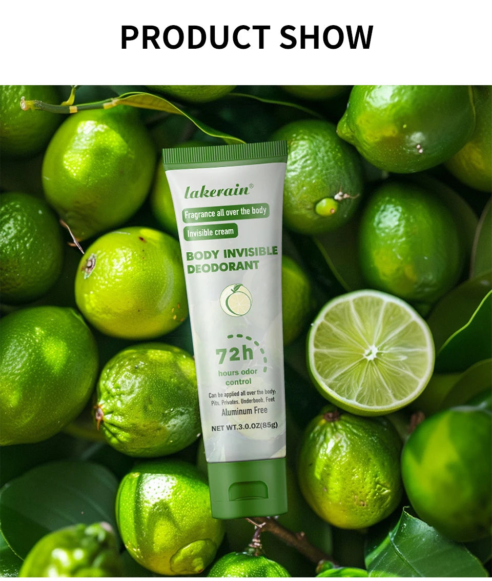 Long-Lasting Invisible Body Deodorant Cream for All-Day Freshness - 15