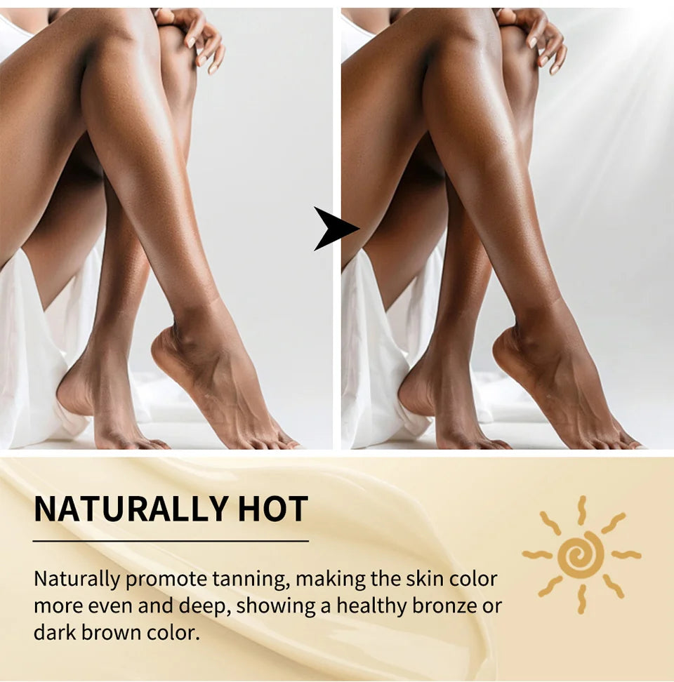 Naturally Hot Body Tanning Cream for a Long-Lasting Sun-Kissed Glow - 11