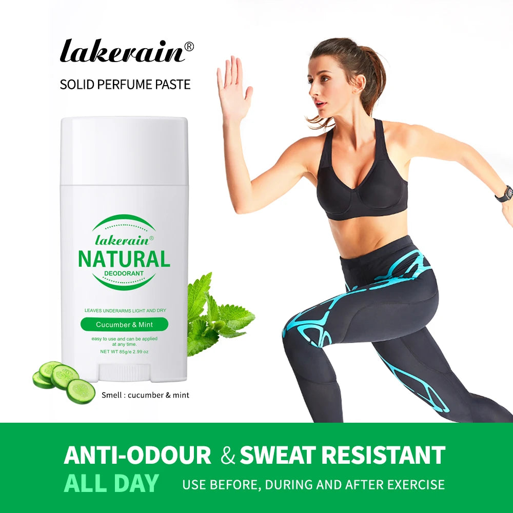 Natural Long-Lasting Solid Deodorant Stick for Fresh Underarm Care - 4