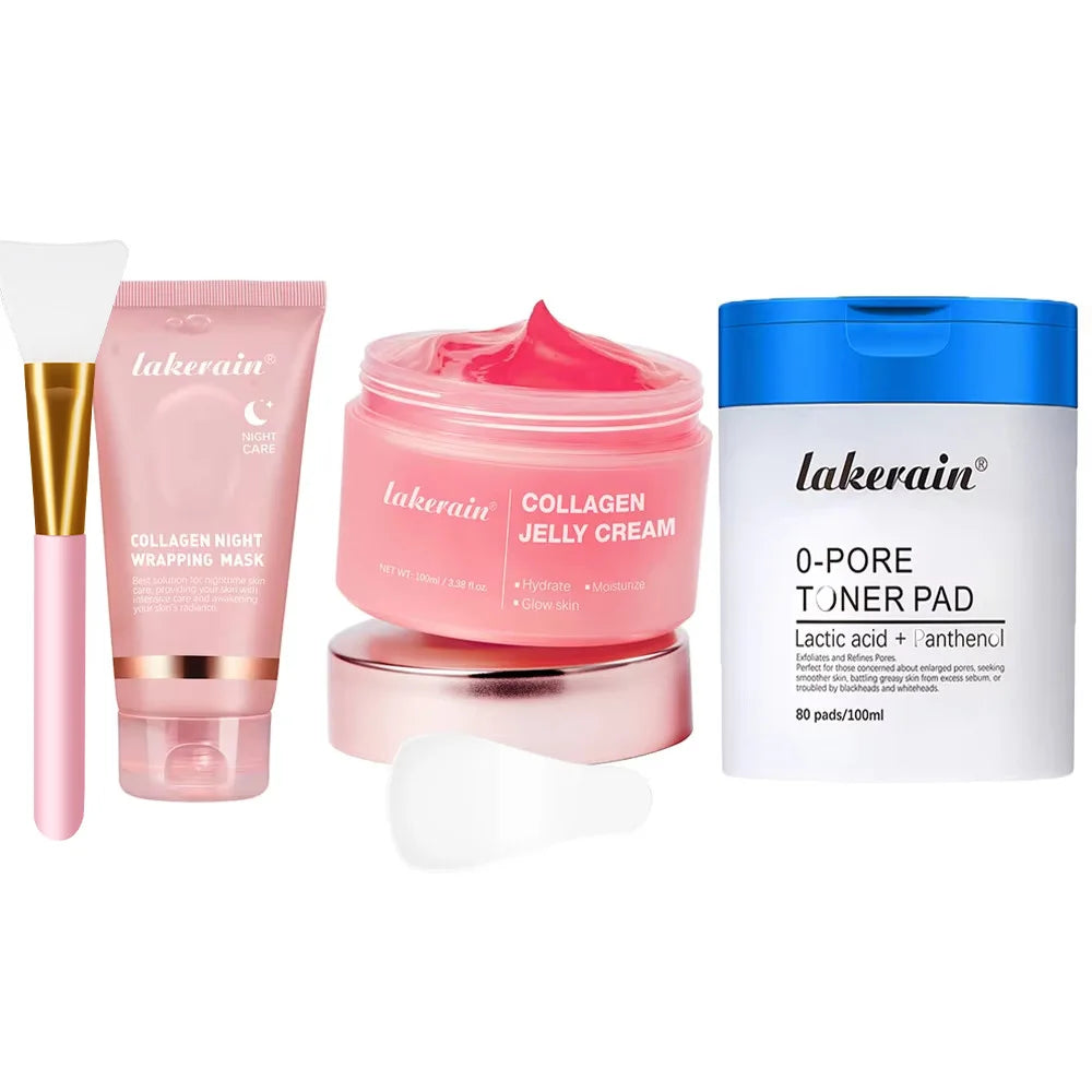 Collagen Overnight Wrapping Peel-Off Mask for Hydrating and Firming Skin