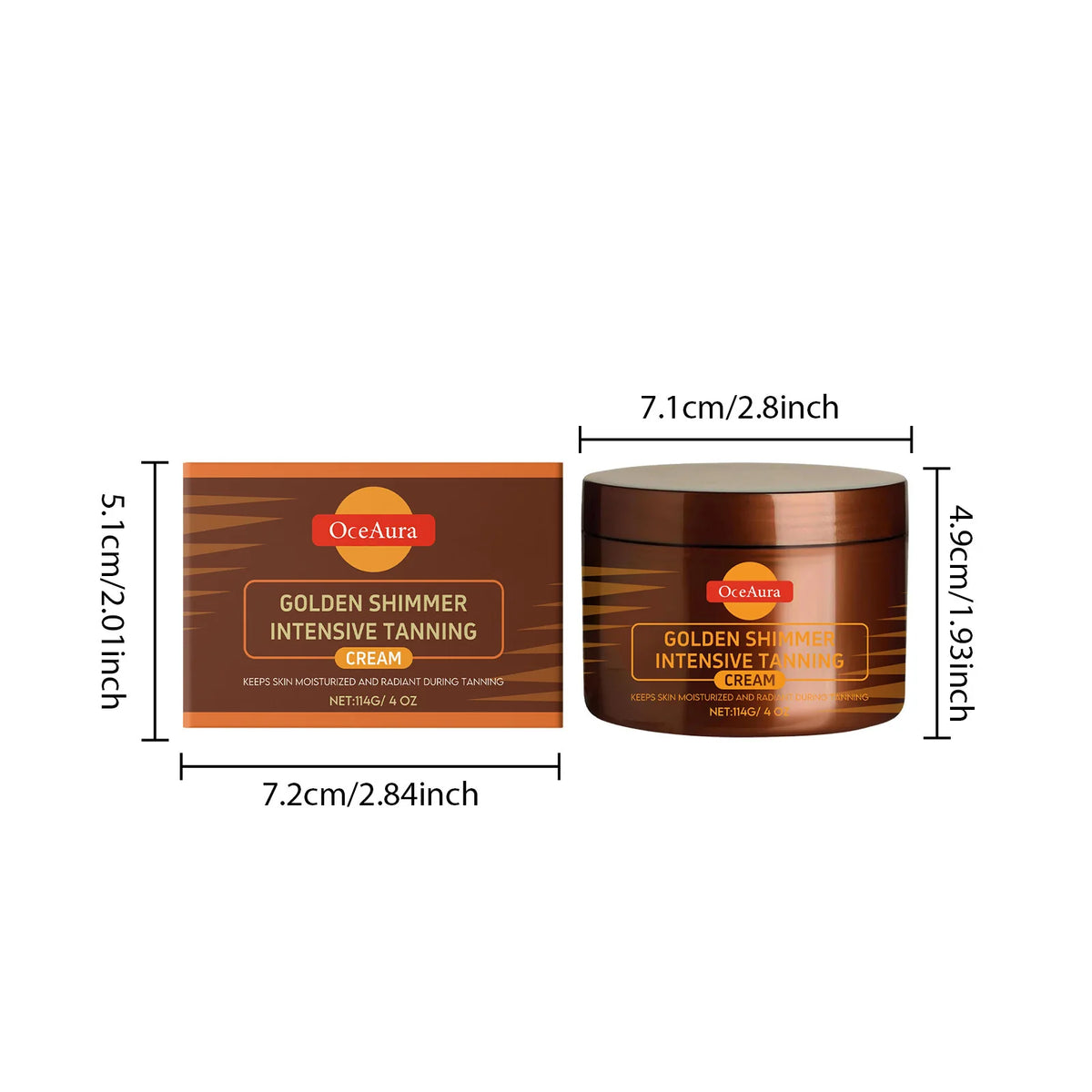 Intensive Tanning Accelerator Cream for Radiant Sunless Bronze Skin