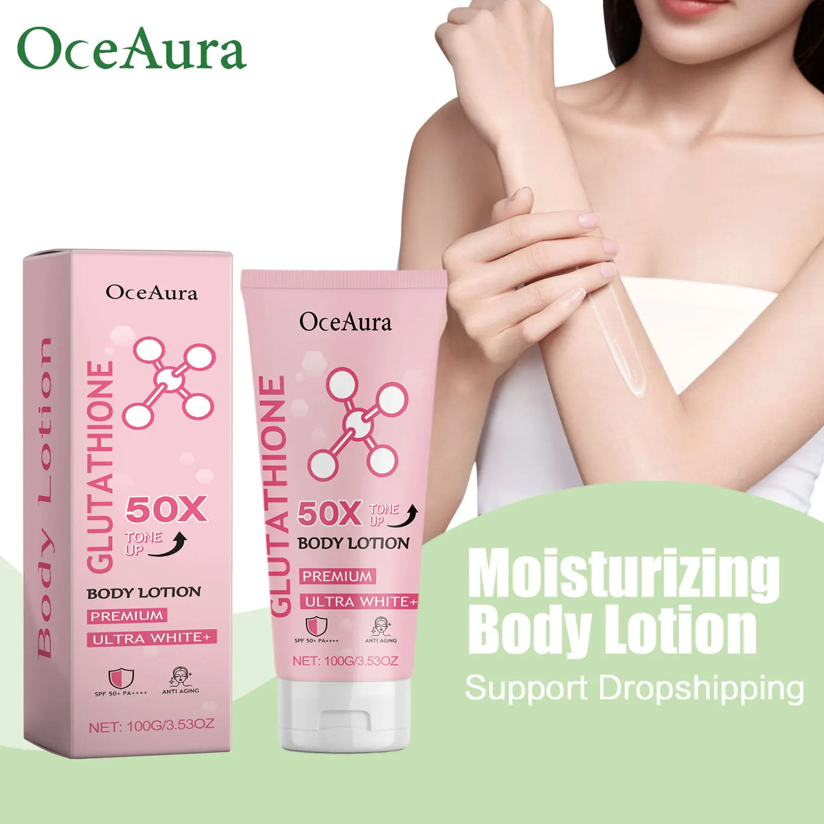 Arbutin Brightening Body Lotion for Glowing and Even Skin Tone