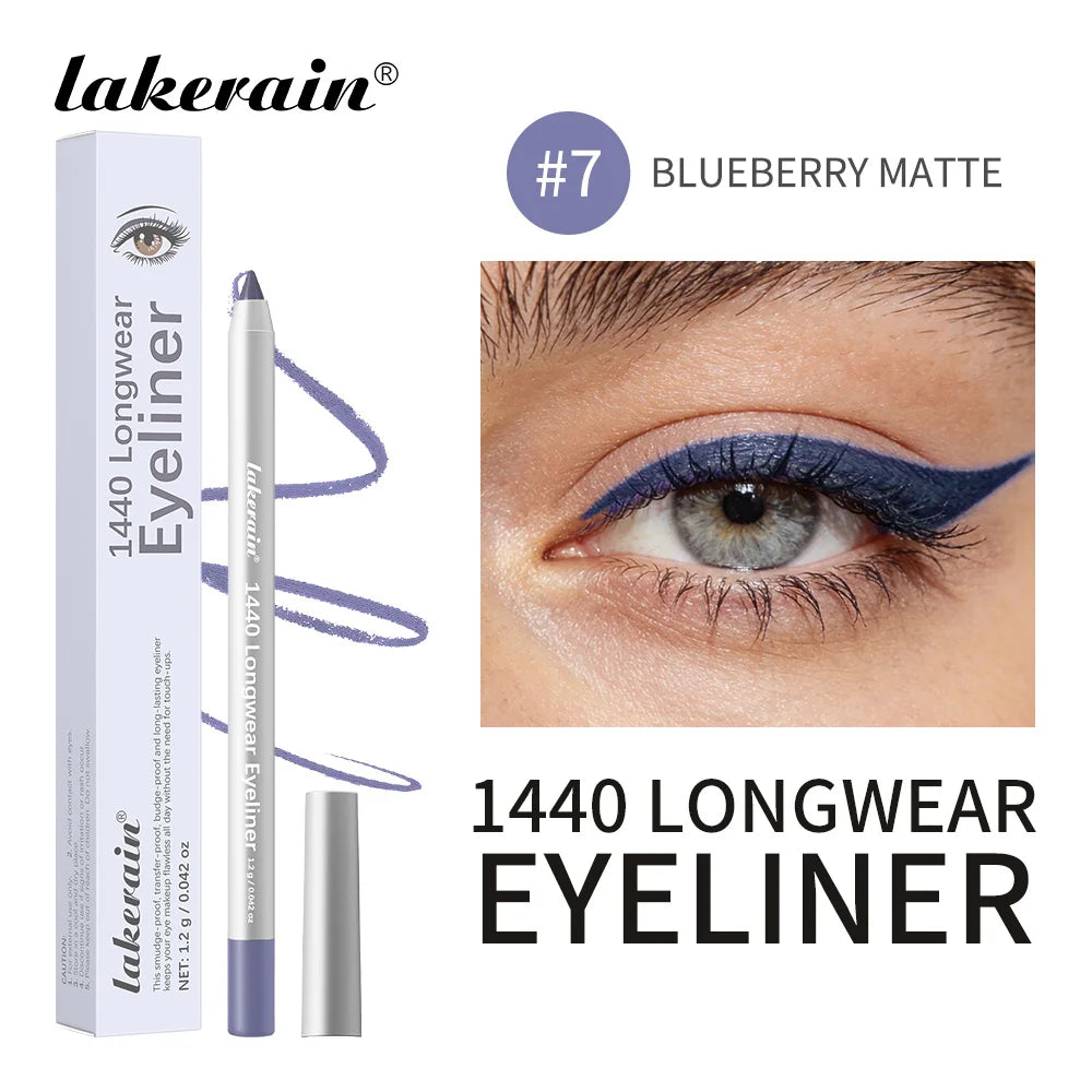 Waterproof Long-Lasting Smudge-Proof Eyeliner Pencil for All Day Wear