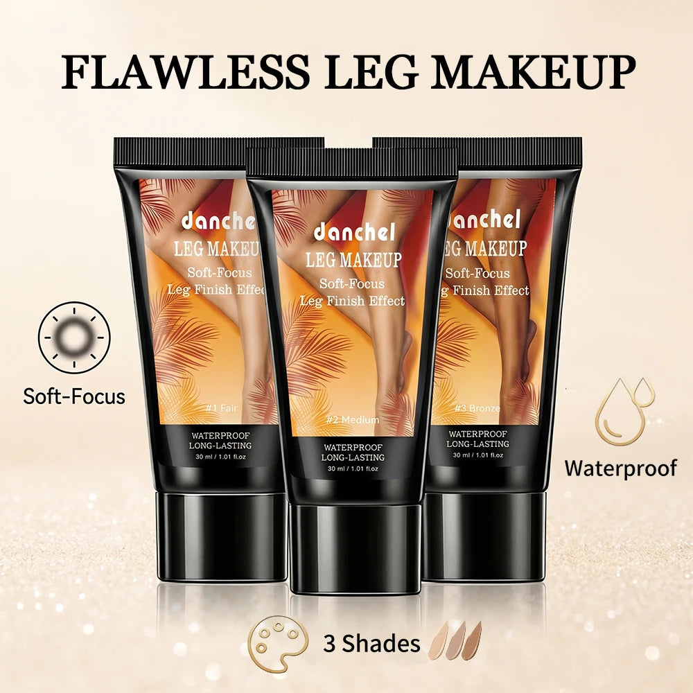 Waterproof Leg Foundation and Body Concealer for Flawless Skin Tone
