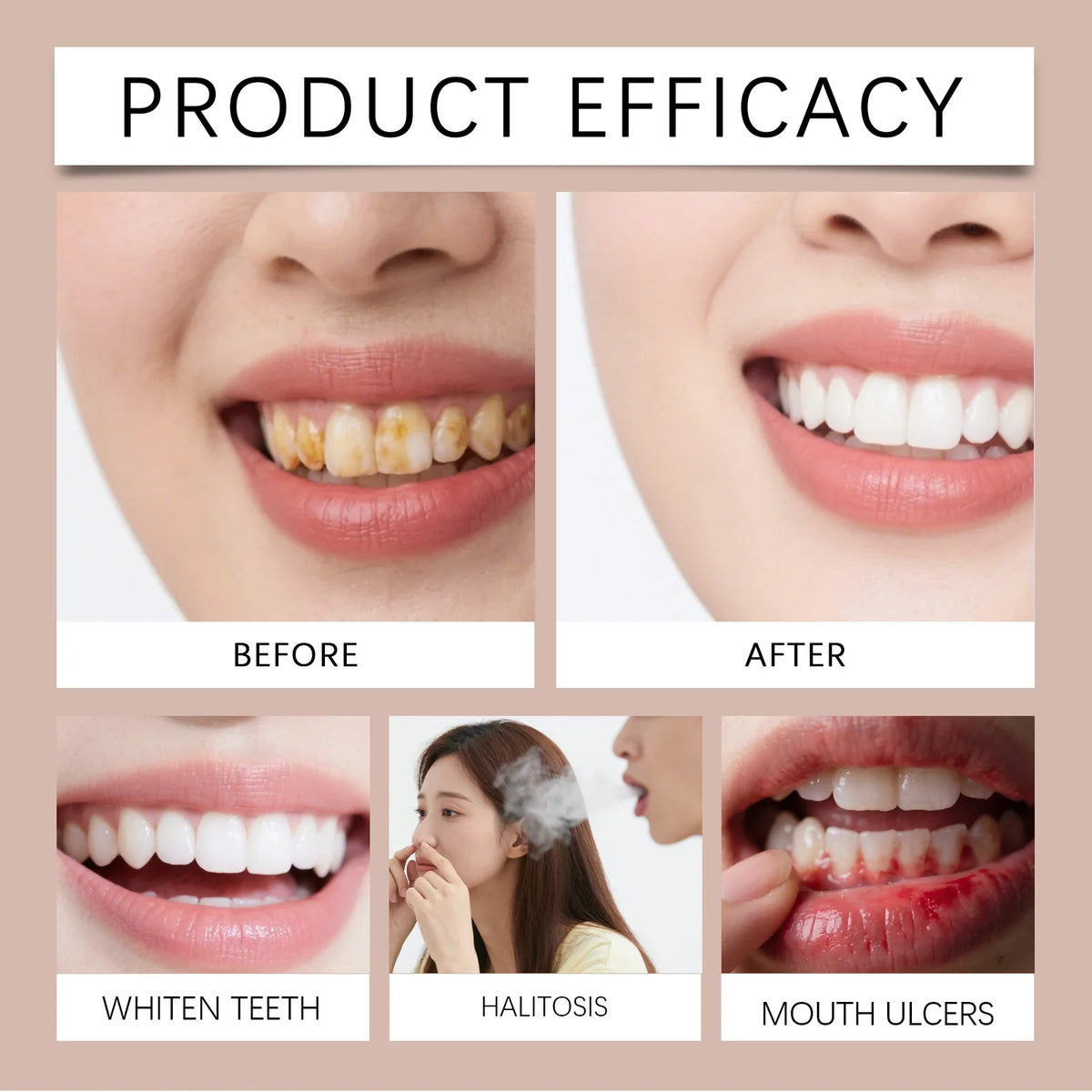 Clove Mint Mouthwash for Teeth Whitening and Fresh Breath