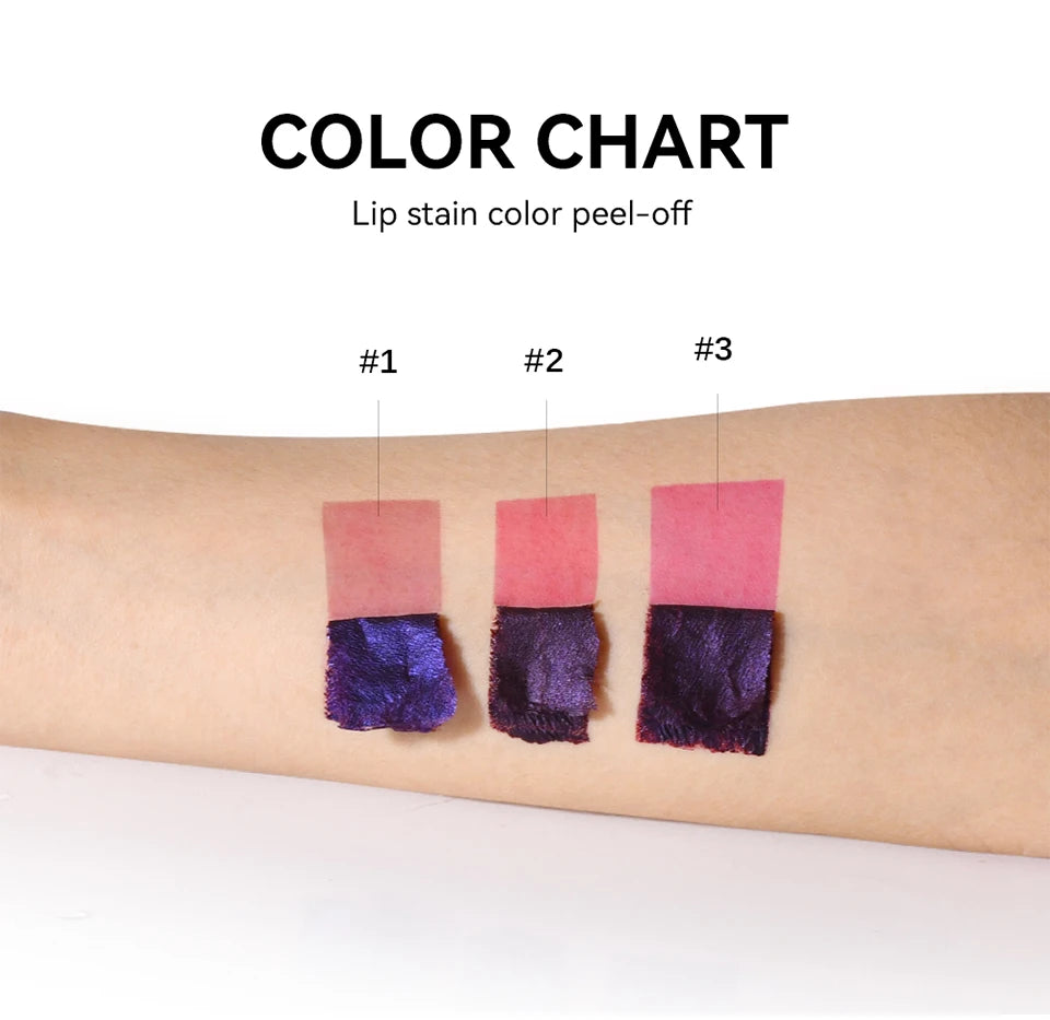 Waterproof Peel-Off Lip Stain for Long-Lasting Natural Color - 10