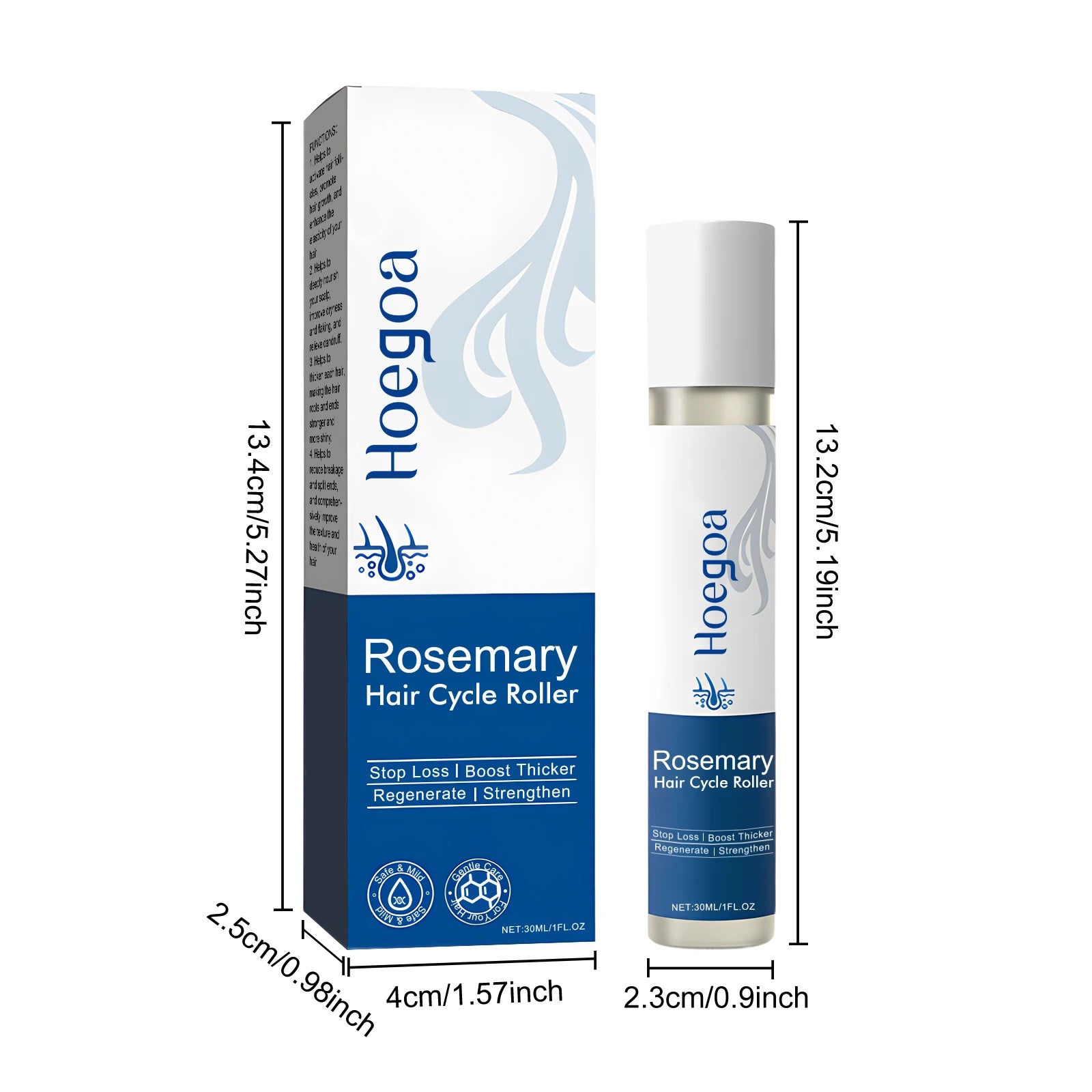 Rosemary Scalp Stimulating Roller Serum for Hair Growth and Thickness - 6