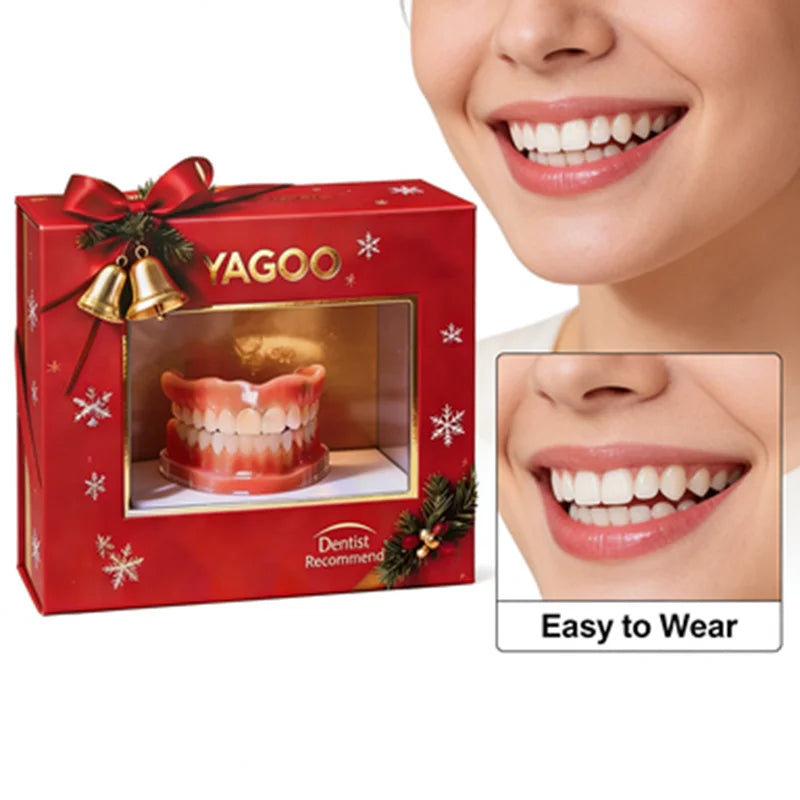 Silicone Dental Veneers for Instant Natural Smile and Teeth Whitening