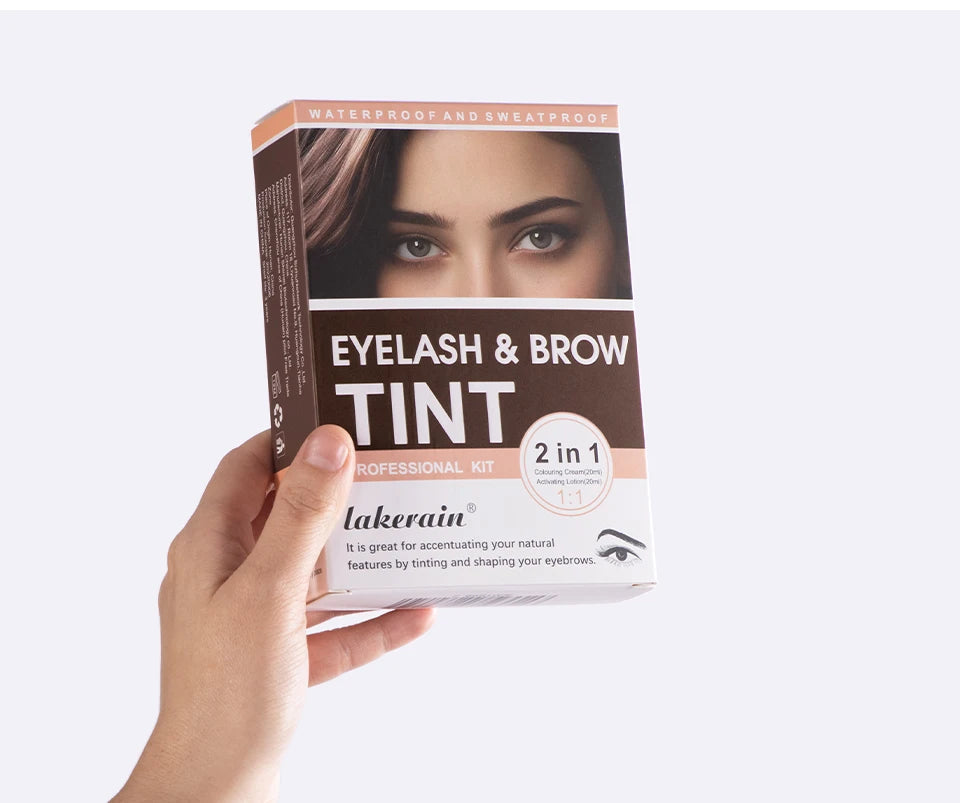 Professional Eyelash and Eyebrow Tinting Kit for Long Lasting Color - 20
