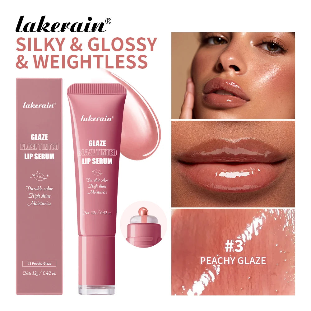 Tinted Hydrating Lip Serum for Glossy and Plump Lips - 8