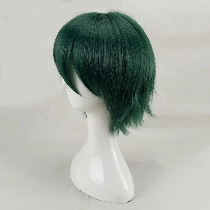 Short Layered Synthetic Cosplay Wig for Costume Parties and Events - 9