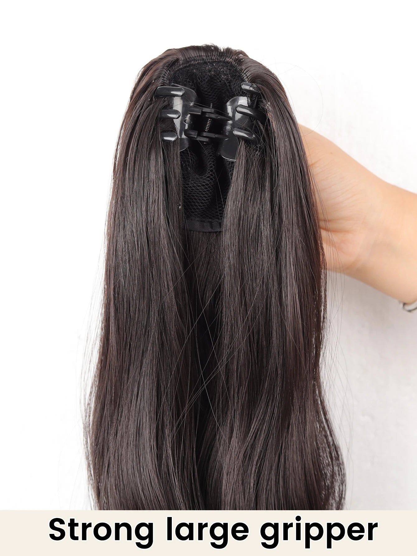 Wavy Curly Claw Clip Ponytail Hair Extension - 13