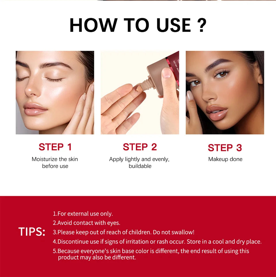Blurring Foundation Balm with Applicator Brush for a Smooth Matte Finish - 16