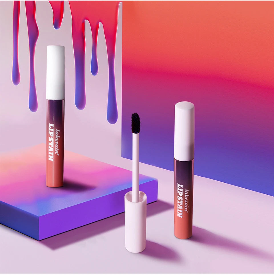 Waterproof Peel-Off Lip Stain for Long-Lasting Hydrating Matte Color - 18