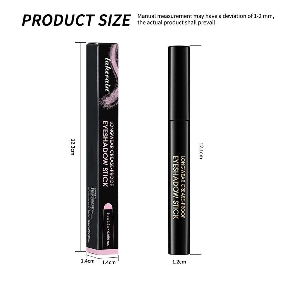 Longwear Waterproof Eyeshadow Pencil for All-Day Smudge-Proof Eye Makeup - 15