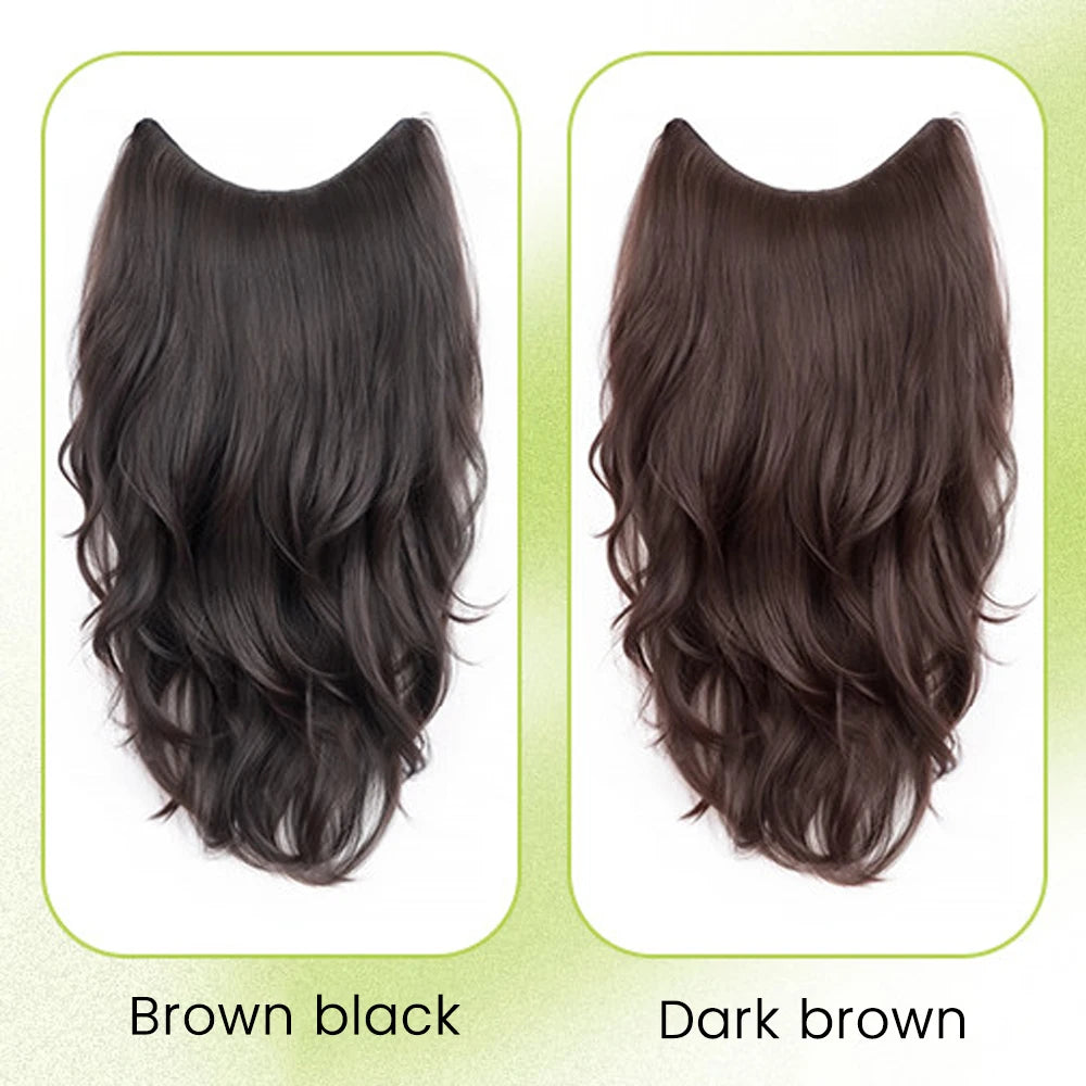 20-Inch Wavy Clip-In Hair Extensions for Instant Volume - 5