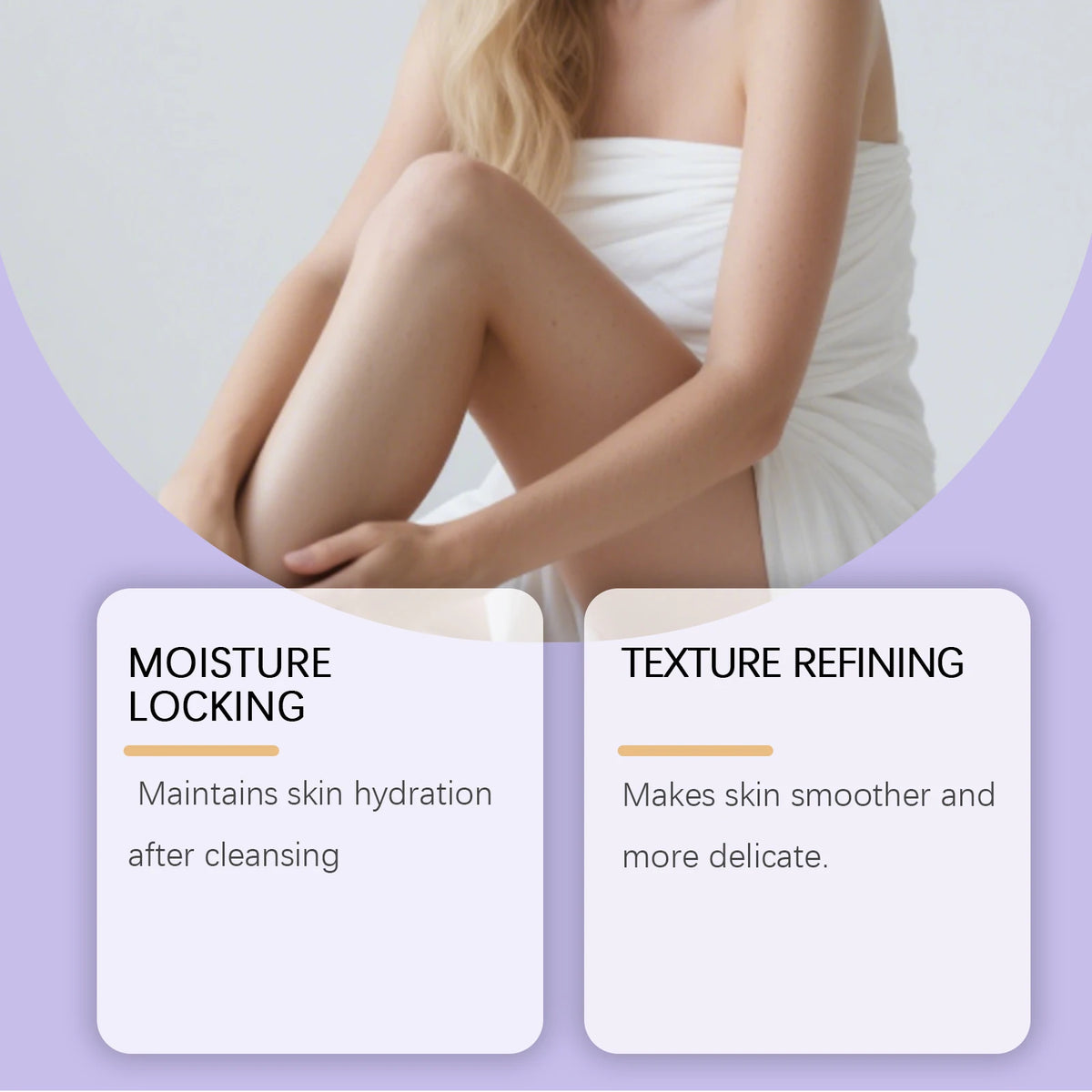 Lavender Brightening Cleansing Soap Bar for Soft and Fragrant Skin