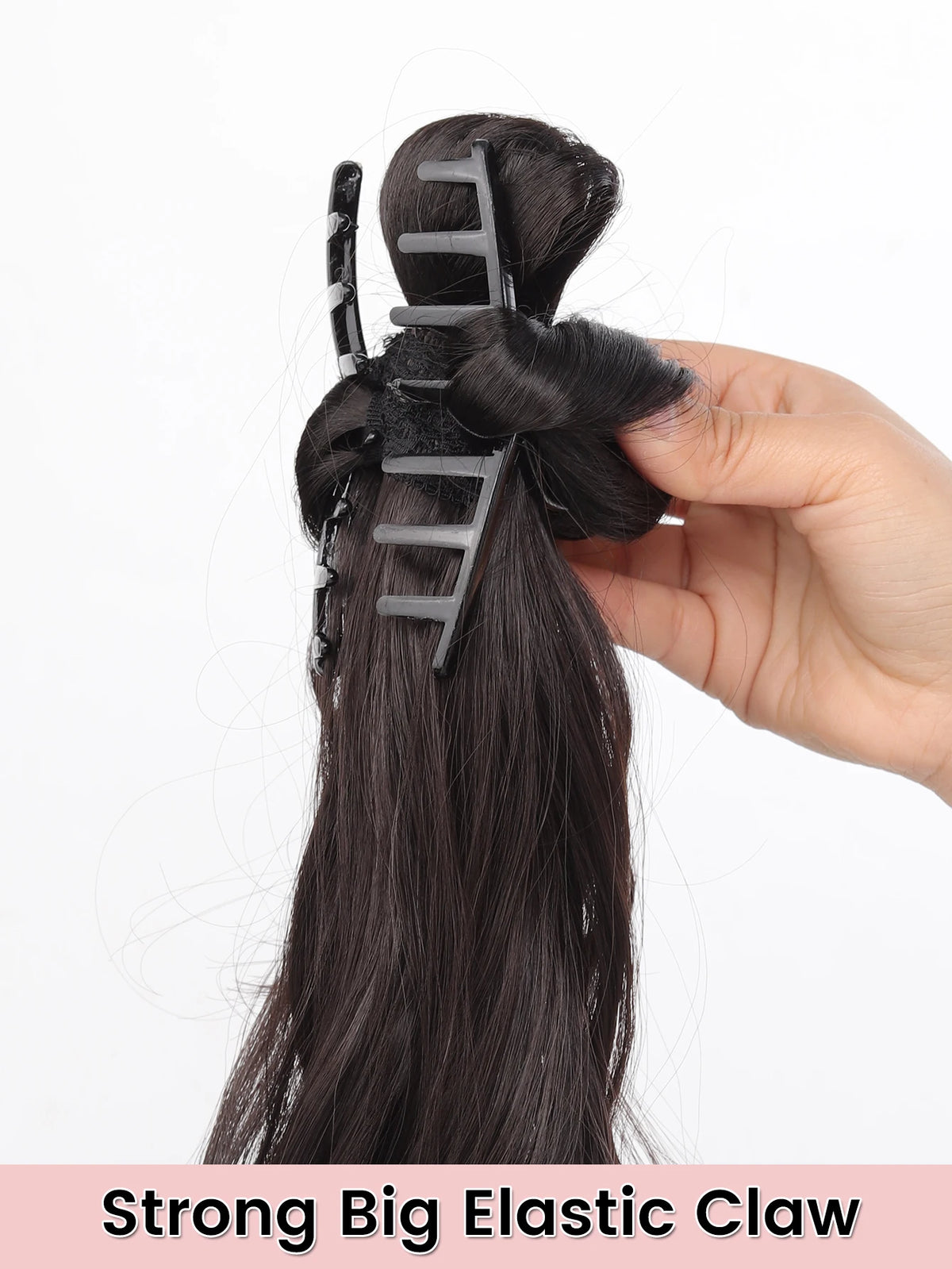 16-Inch Curly Claw Clip Ponytail Hair Extension