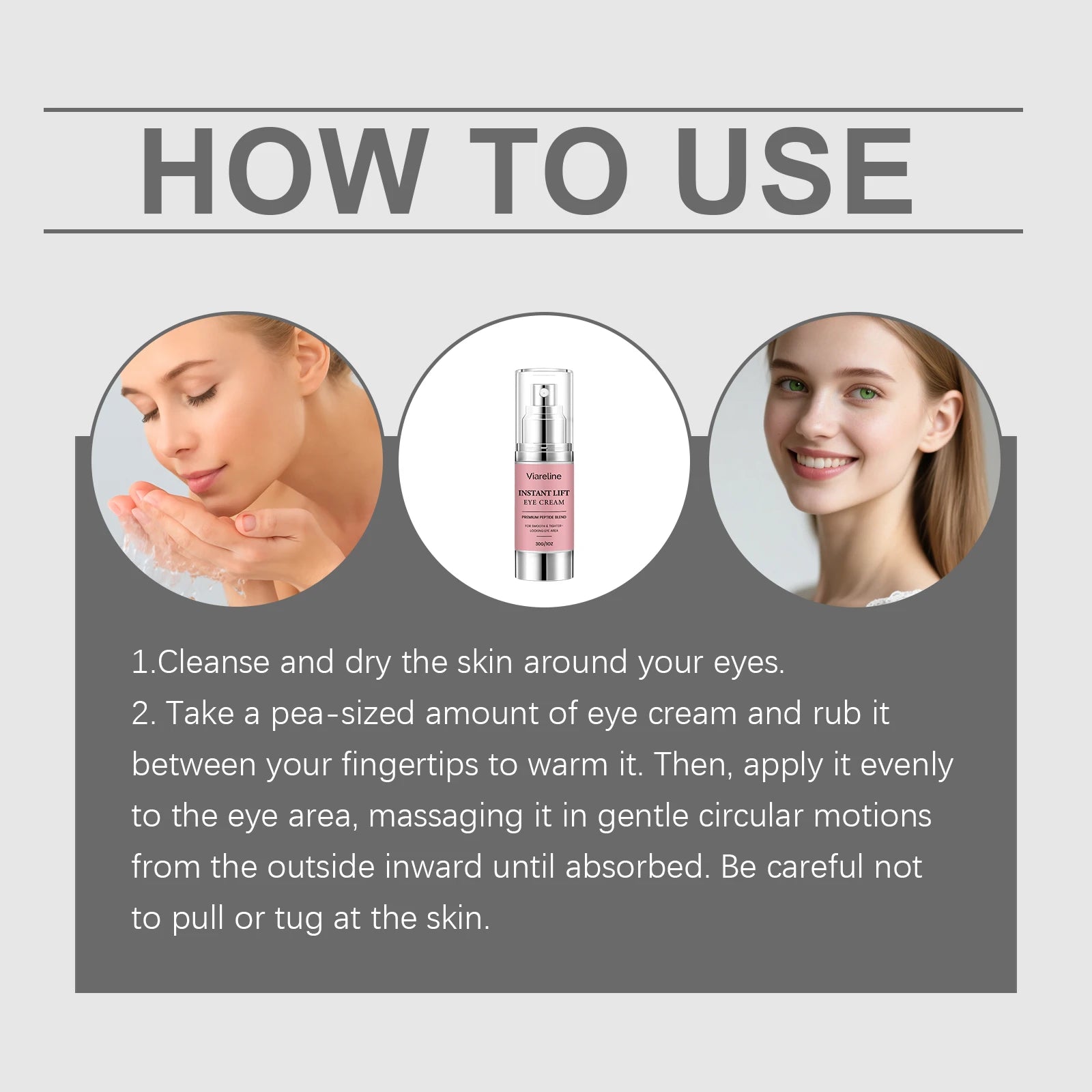 Lifting and Firming Eye Cream for Dark Circles and Fine Lines - 12