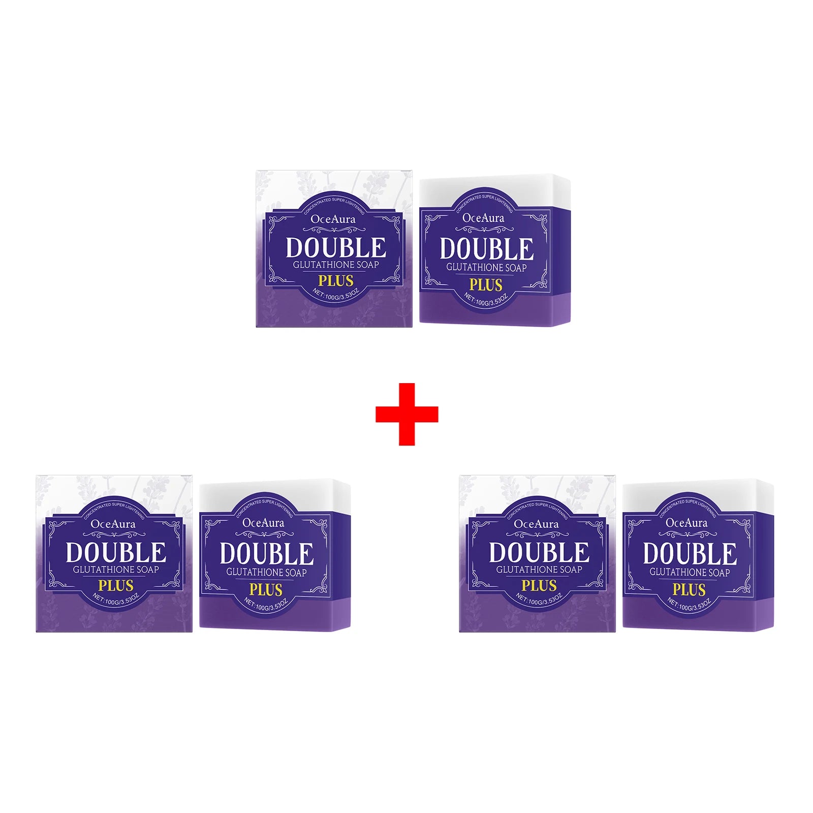 Lavender Brightening Cleansing Soap Bar for Soft and Fragrant Skin - 15