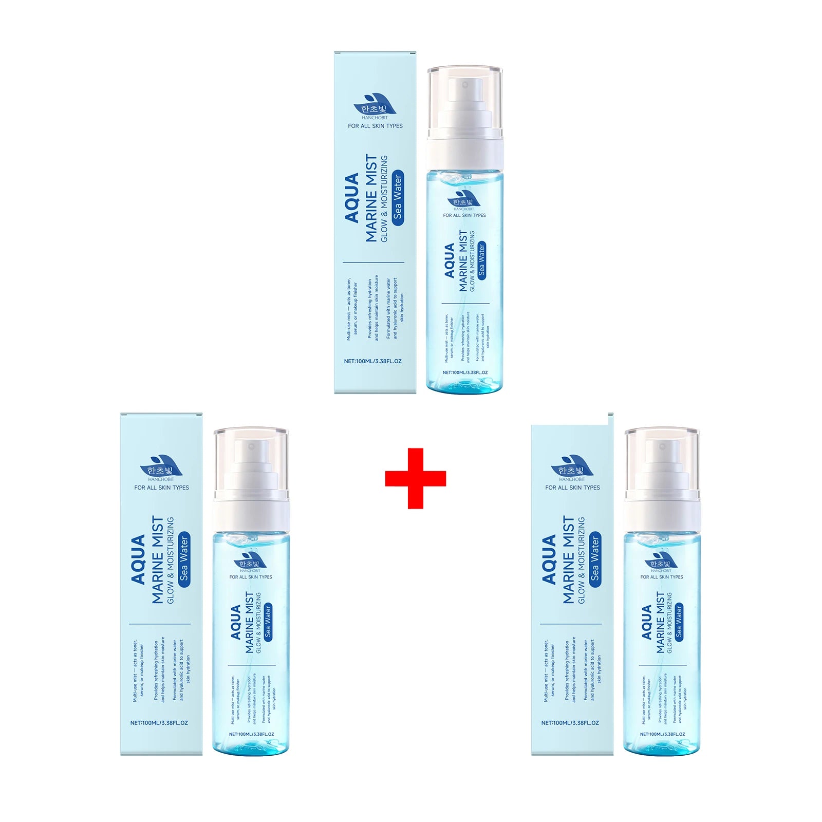 Sea Water and Hyaluronic Acid Hydrating Facial Mist for Glowing Skin - 15