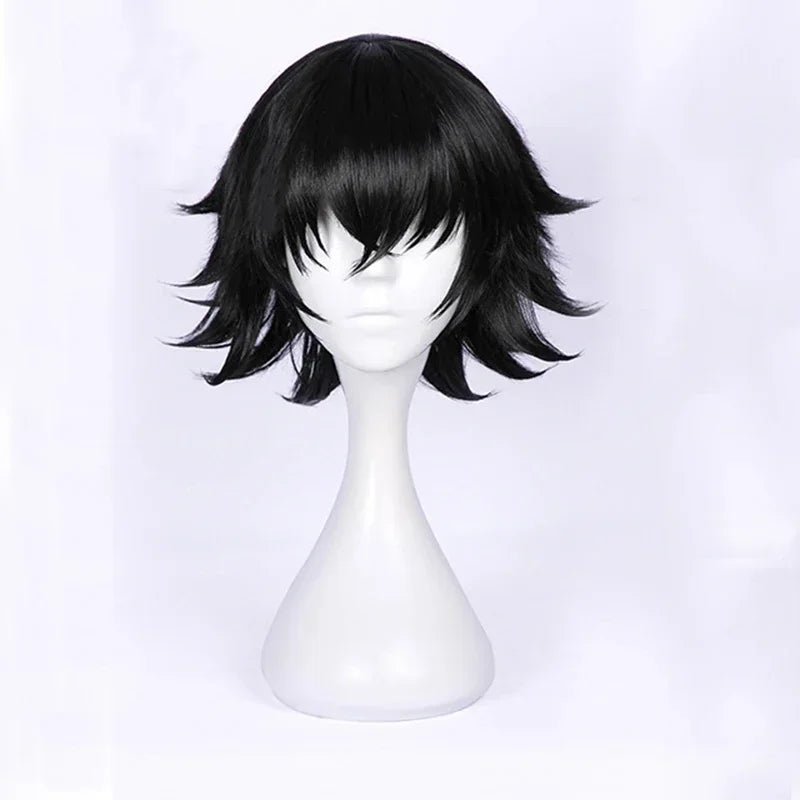 Short Brown Cosplay Wig for Anime Character Styling - 6