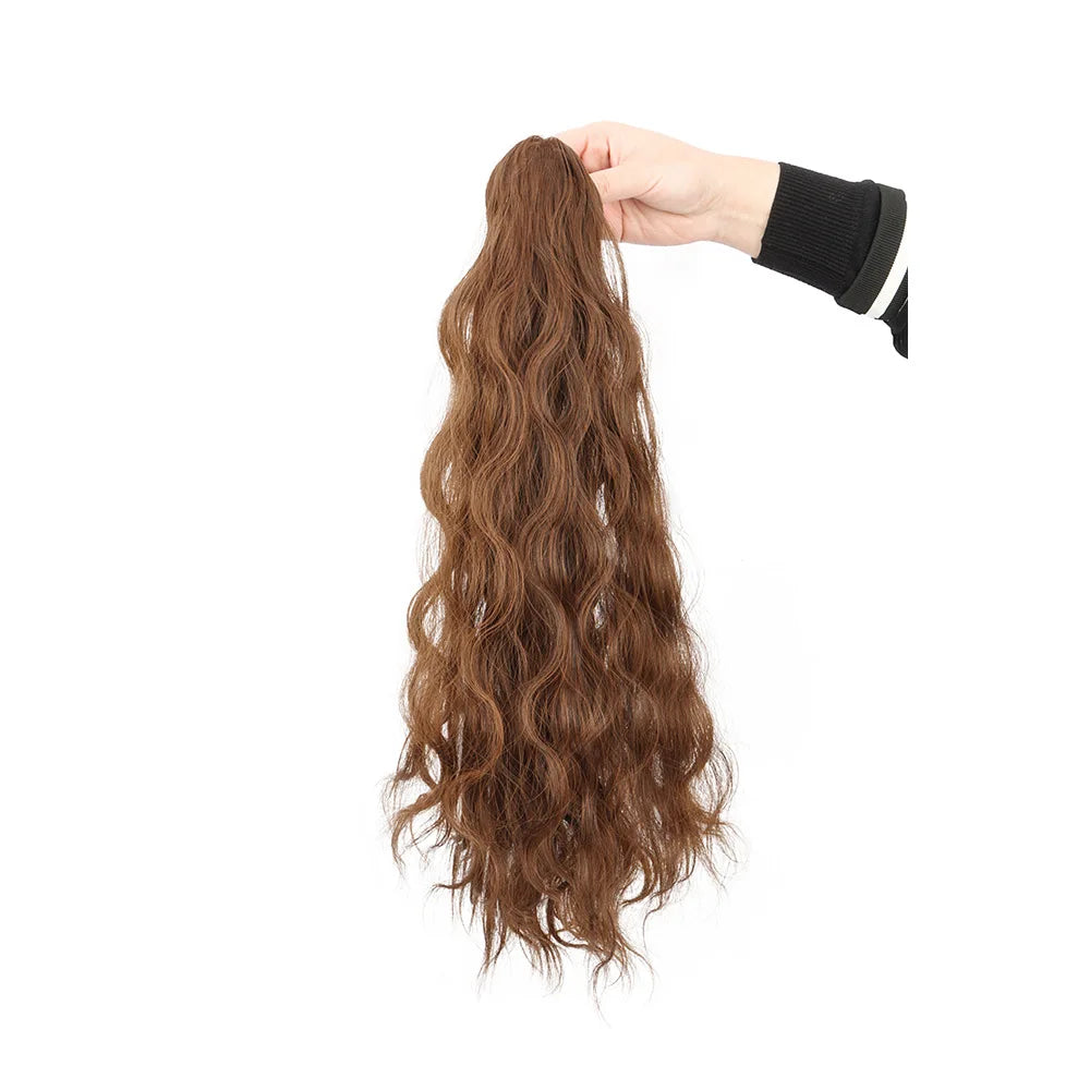 Wavy Claw Clip Ponytail Hair Extension - 14