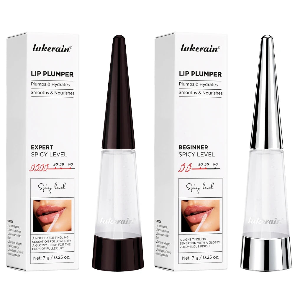 Instant Volumizing Lip Plumper Gloss for Fuller and Hydrated Lips - 19