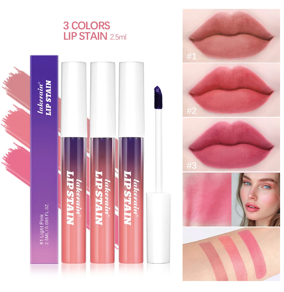 Long-Lasting Peel-Off Lip Stain for Waterproof Smudge-Proof Color - 10
