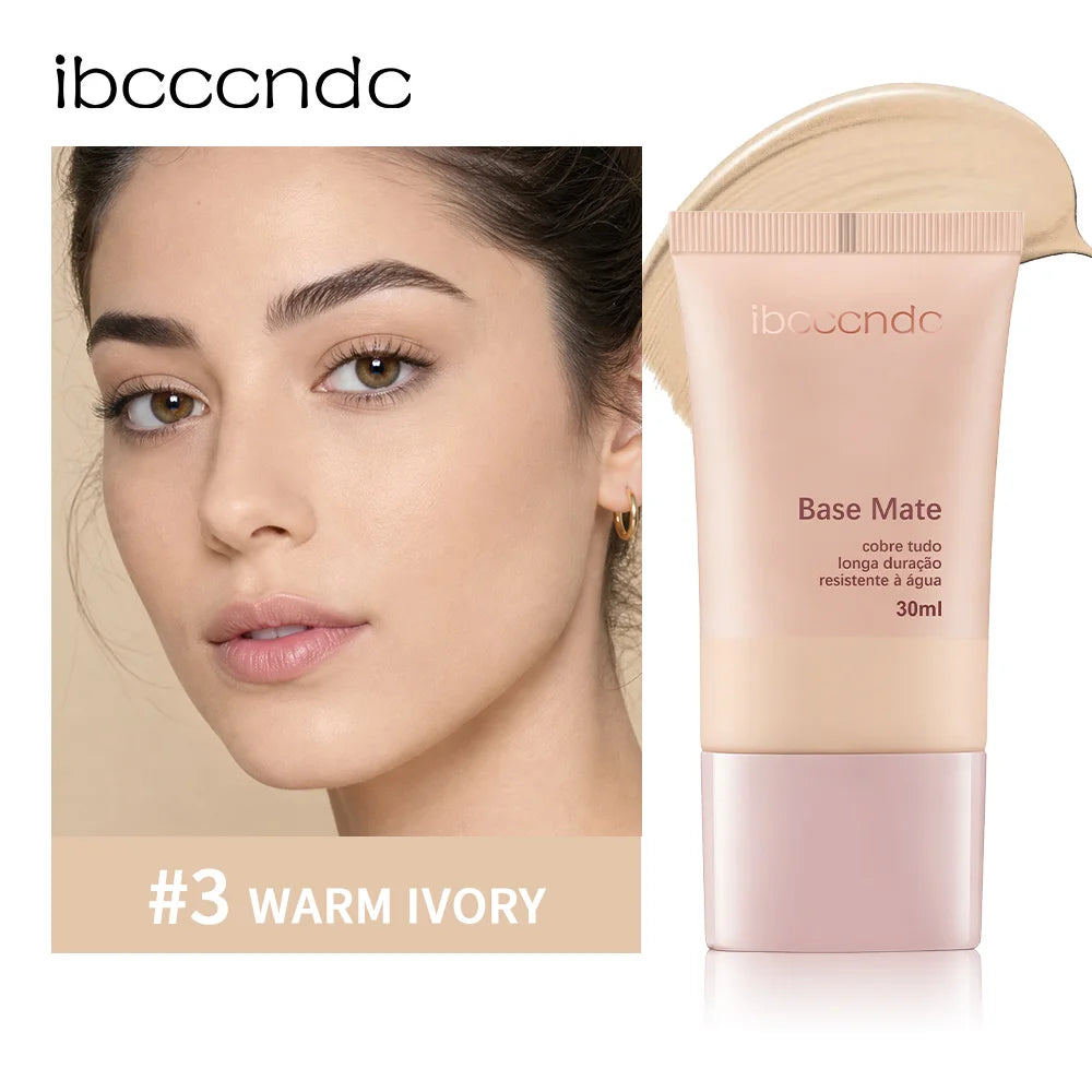 Waterproof Matte Liquid Foundation for Flawless Long-Lasting Natural Coverage - 21