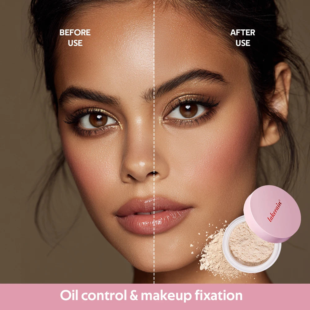 Professional Face Makeup Base and Setting Set for Long Lasting Matte Look - 6