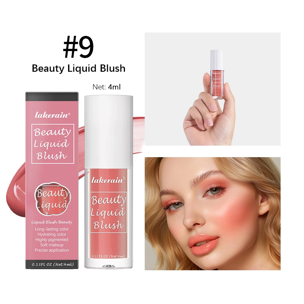 Waterproof Liquid Cheek Blush for Natural Long Lasting Dewy Makeup Glow - 28