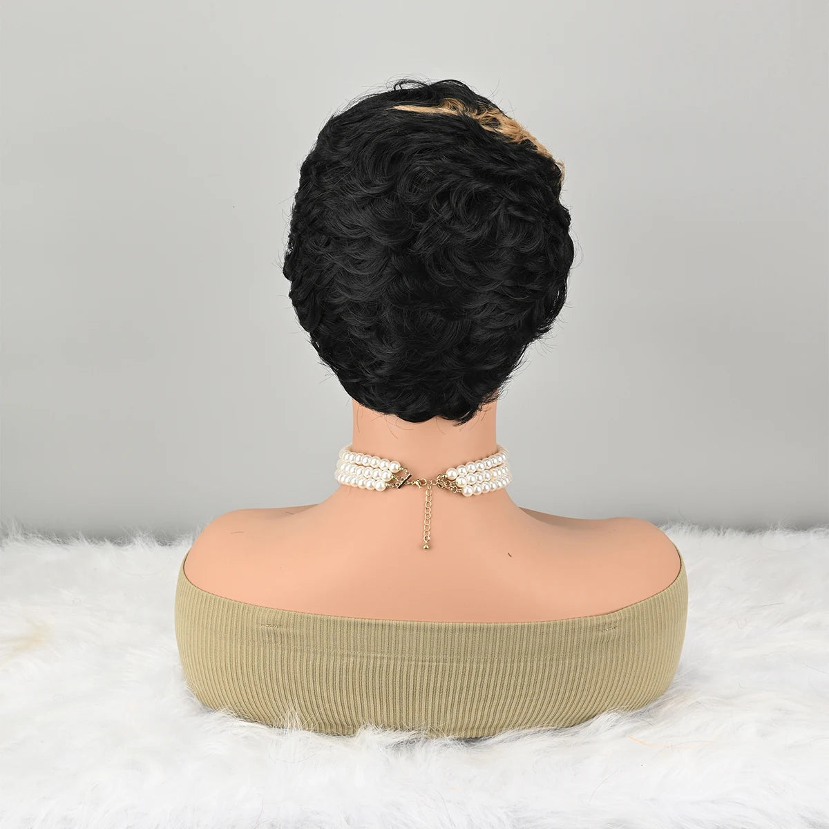Short Pixie Cut Synthetic Wig for Daily Wear - 5