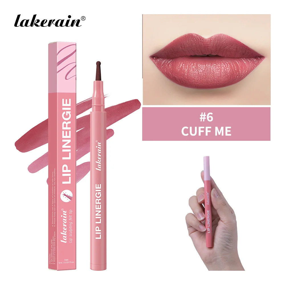Dual-Sided Lip Contour Stain Pen for Precise Definition and Color - 21