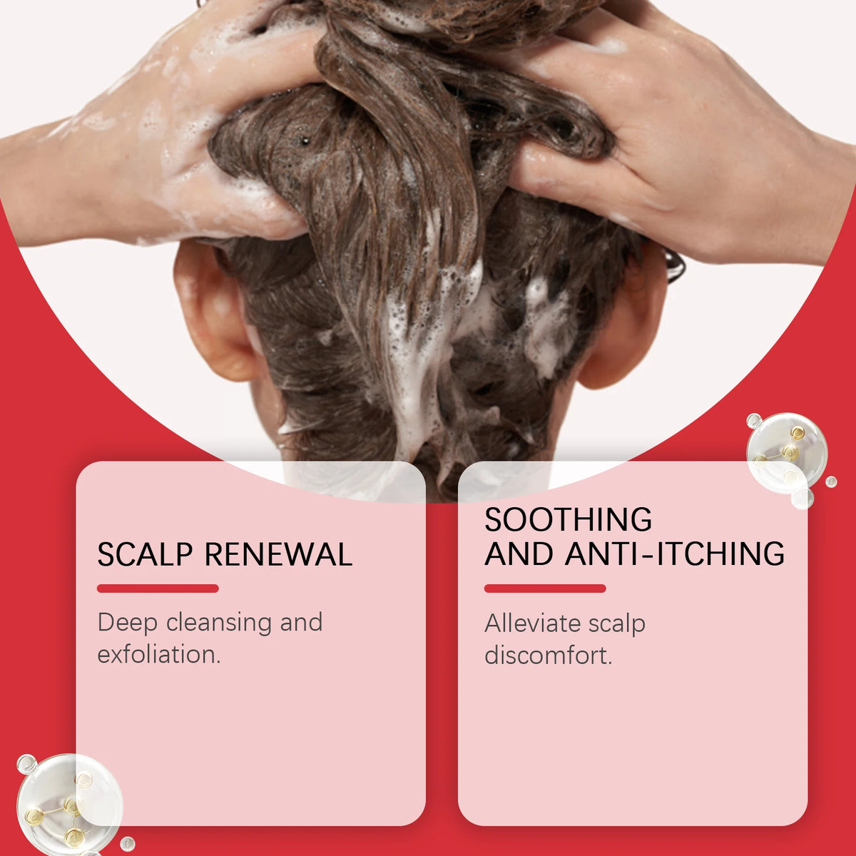 Deep Cleansing Scalp Exfoliator for Dandruff Relief and Oil Control