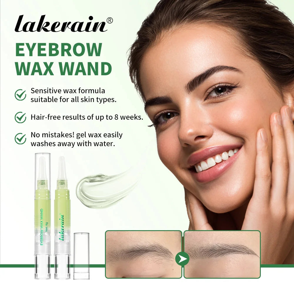 Precision Eyebrow Wax Wand for Easy At-Home Hair Removal - 3