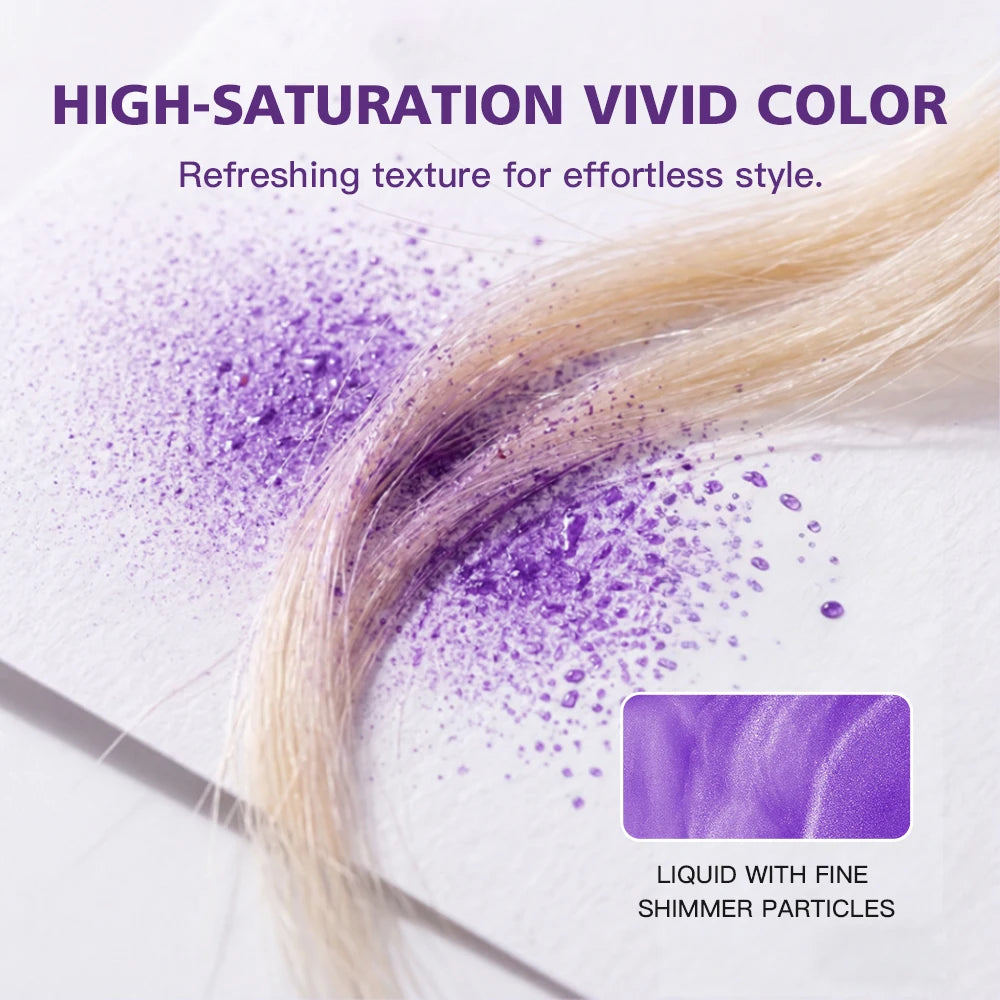 Temporary Washable Hair Color Spray for Instant Vibrant Styling - 14