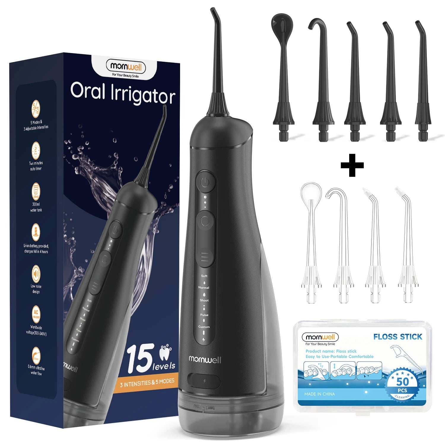 Portable Cordless Water Flosser for Deep Cleaning and Gum Health - 18