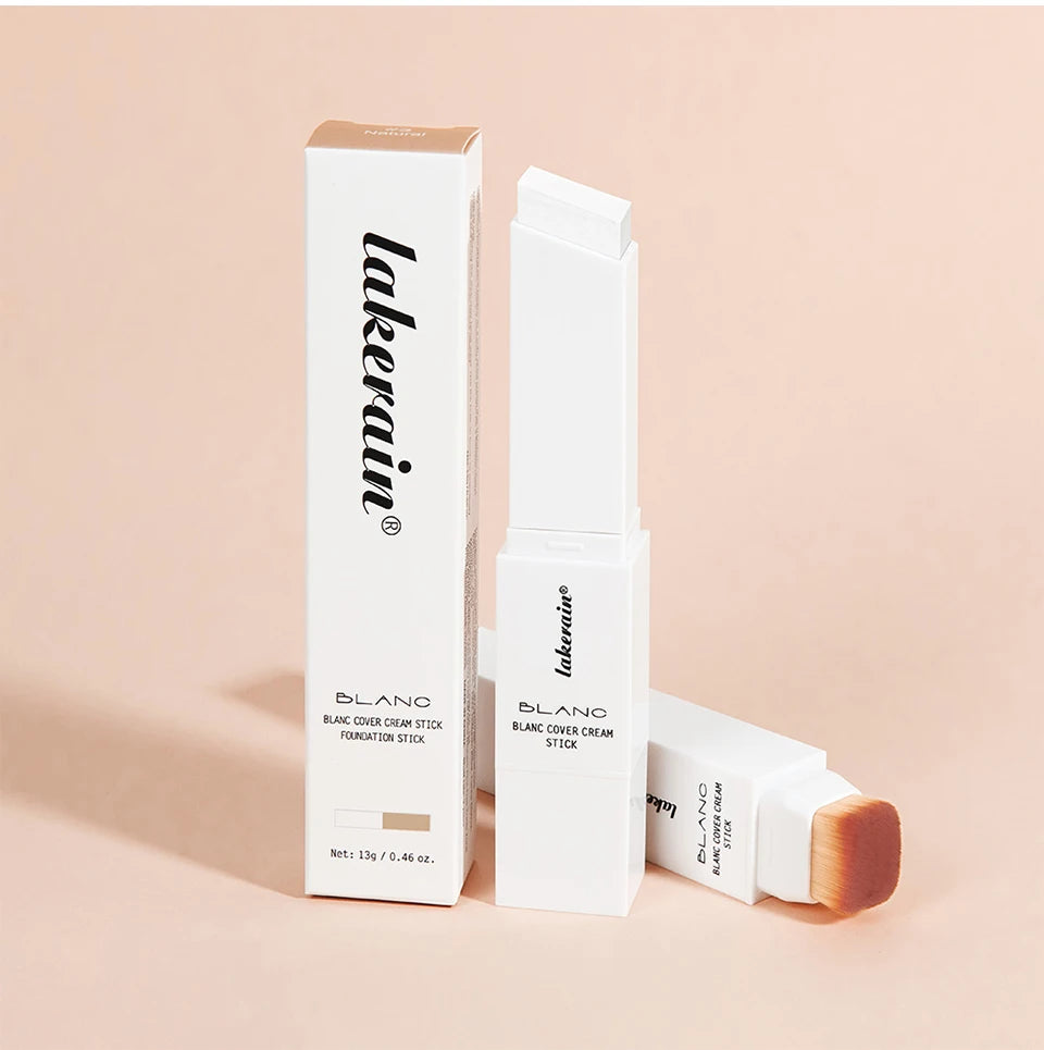 Color Changing Foundation Stick with Built-in Brush for Flawless Skin - 20