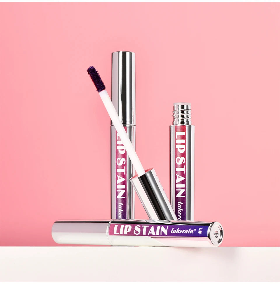Long-Lasting Waterproof Peel Off Lip Stain Set - 18
